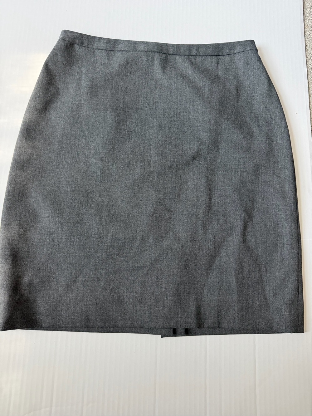 Brooks Brothers Charcoal Gray Pencil Skirt